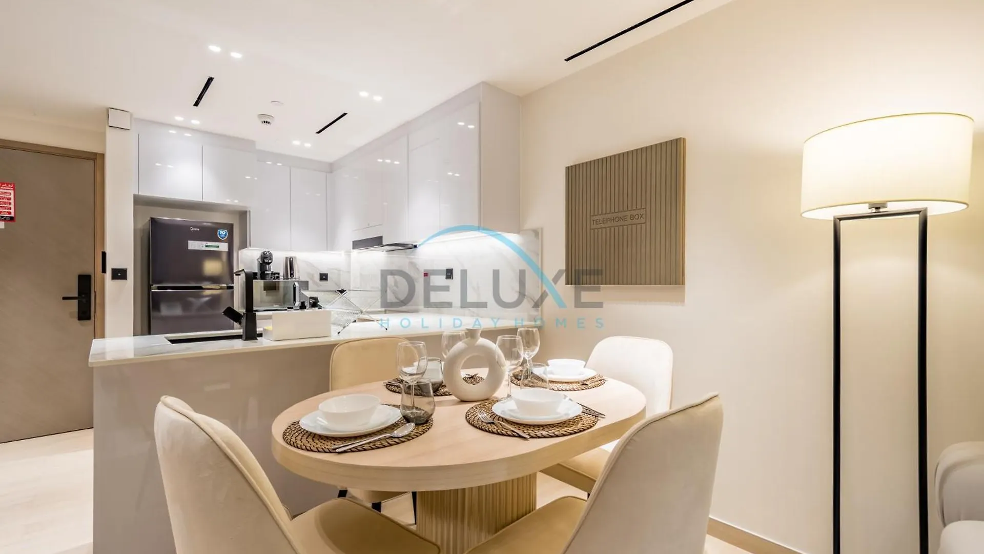 Apartment Chic 1Br In Binghatti Corner, Jvc By Deluxe Holiday Homes Dubai